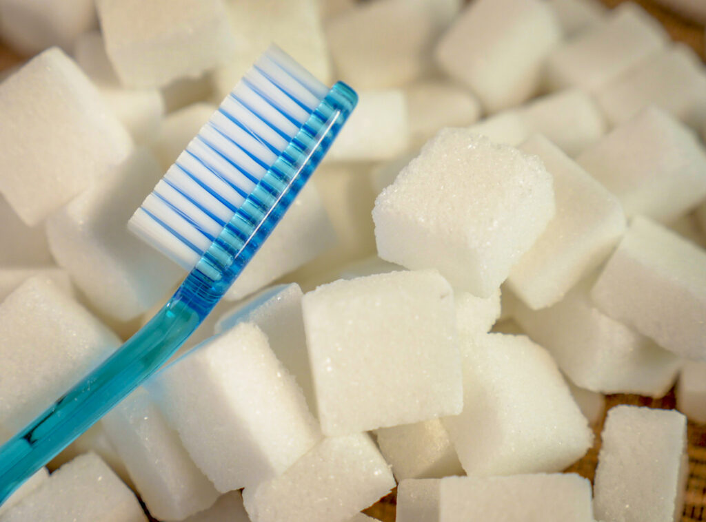 Sugar is bad for your teeth
